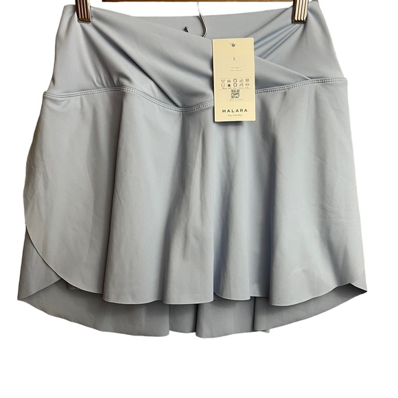 Halara Everyday Cloudful Air Crossover 2-in-1 Tennis Skirt in Chambray Blue L - Picture 4 of 9